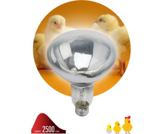  Лампа инфракрасная ЭРА Fito ИКЗ 220-250 R127 (Б0042991) E27 