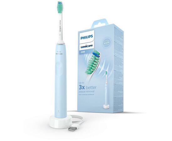  Зубная щетка Philips HX3651/12 Sonicare серия 2100голубой 