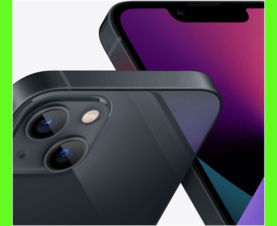  Смартфон Apple A2633 iPhone 13 (MLPF3HN/A) 128Gb 4Gb iOS 16 темная ночь 