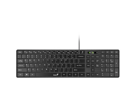  Комплект клавиатура+мышь Genius SlimStar C126 (31330007402) проводной black 