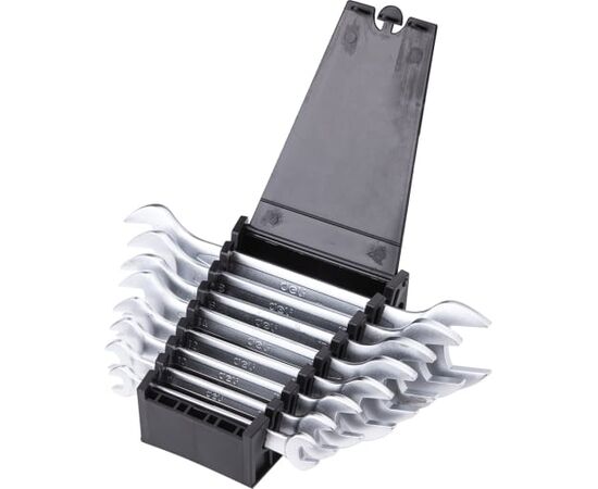  Набор ключей рожковых Deli DL160008 двусторонних 8 шт 6x7, 8x9, 10x11, 12x13, 14x15, 16x17, 18x19, 20x22 мм 
