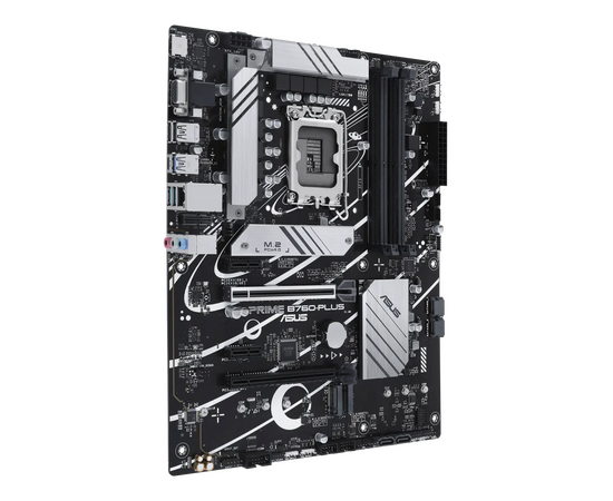  MB s1700 ASUS PRIME B760-PLUS, Intel B760, 4xDDR5-5600 МГц, 2xPCI-Ex16, 3xM.2, Standard-ATX 90MB1EF0-M0EAY0 