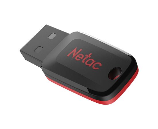  Флэш накопитель USB 64 Гб Netac U197 mini (black/red) (210697) 
