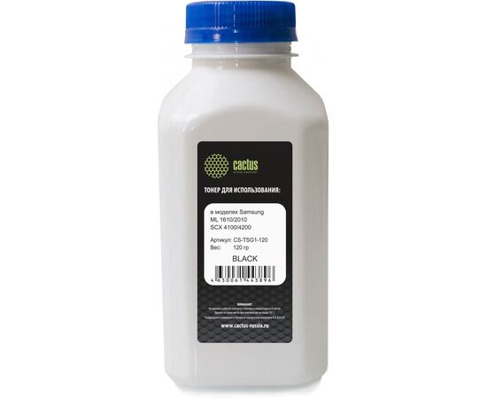  Тонер Cactus CS-TSG1-120 черный для Samsung ML1610/SCX4100/4200, Ricoh Aficio SP100-SP4500 
