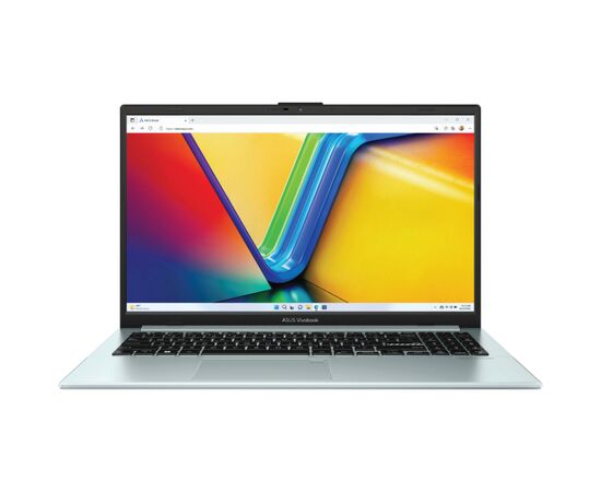  Ноутбук ASUS Vivobook Go 15 E1504FA-BQ089 (90NB0ZR3-M00L20) AMD Ryzen 5-7520U/8Gb/SSD512Gb/IPS/FHD/NoOS/green grey 