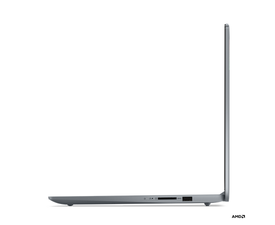  Ноутбук LENOVO IdeaPad Slim 3 (82XQ00BDRK) 15.6" IPS FHD/Ryzen 5 7520U/8Gb/512Gb SSD/VGA int/noOS/grey 