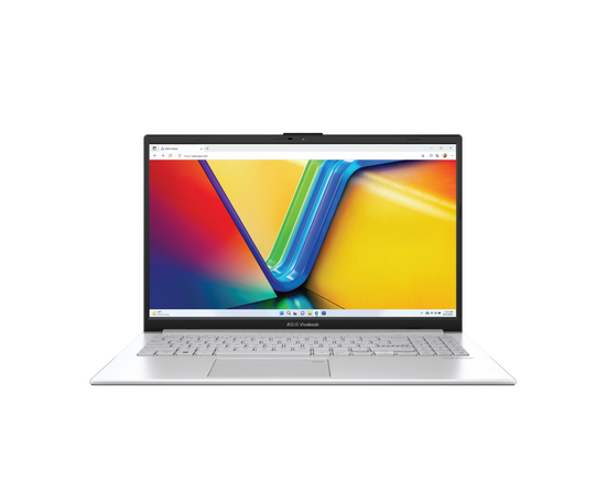  Ноутбук ASUS Vivobook Go 15 E1504FA-BQ415 (90NB0ZR1-M00L40) AMD Ryzen 5 7520U/8Gb/SSD512Gb/15.6"/FHD/IPS/NoOS/silver 