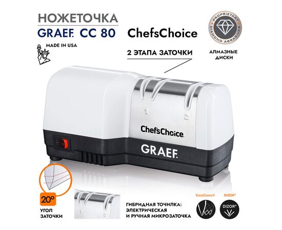  Ножеточка GRAEF CC-80 