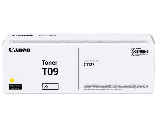  Тонер Canon T09 YL 3017C006 желтый туба для копира i-Sensys X C1127iF/C1127i/C1127P 