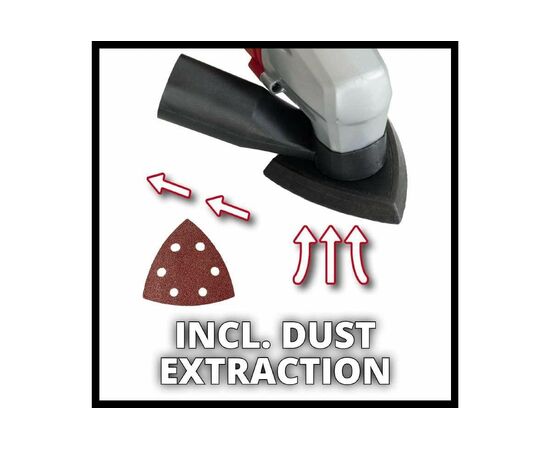  Многофункциональный инструмент Einhell TC-MG 220/1 E (4465095) 220Вт черный/красный 