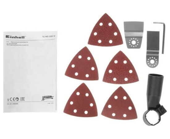  Многофункциональный инструмент Einhell TC-MG 220/1 E (4465095) 220Вт черный/красный 