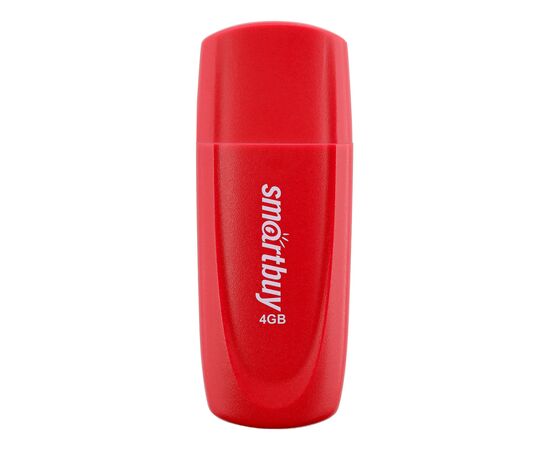  USB  4GB  Smart Buy  Scout  красный 