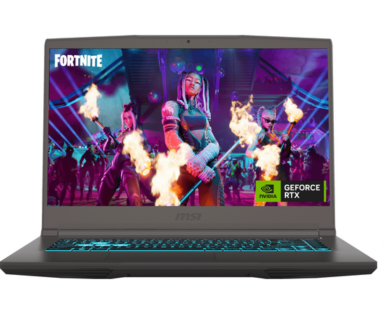  Ноутбук MSI Thin 15 B12UC-1433XRU (9S7-16R831-1433) Core i5 12450H 8Gb SSD512Gb nVidia GeForce RTX 3050 4Gb 15.6" IPS FHD (1920x1080) Free DOS grey 