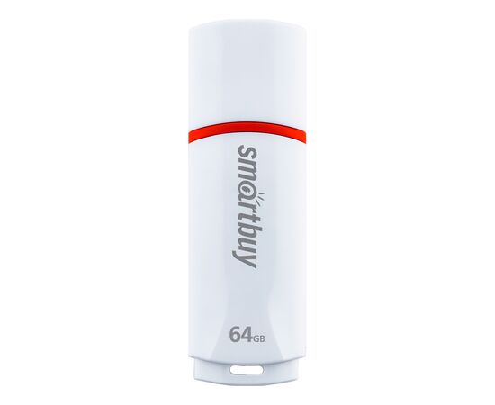  USB  64GB  Smart Buy  Crown  белый 