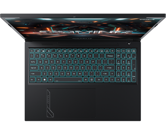  Ноутбук Gigabyte G6 (MF-G2KZ853SD) Core i7 12650H 16Gb SSD512Gb nVidia GeForce RTX4050 6Gb 16" WUXGA (1920x1200) Free DOS black 