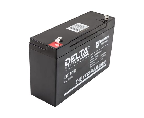  Батарея Delta DTM 612 (6V, 12Ah) 