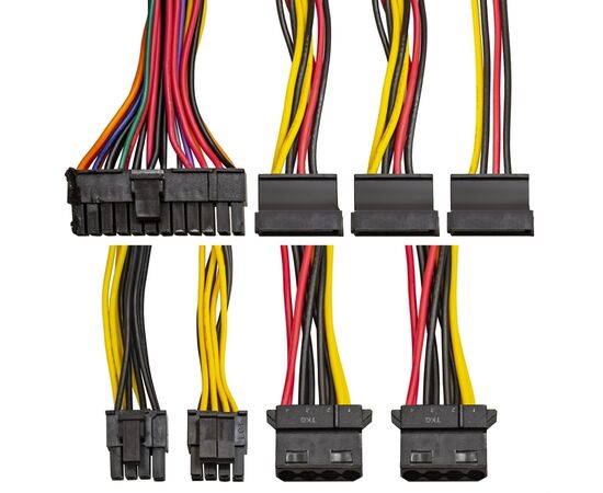  Блок питания ExeGate TPS400 EX292227RUS 400W (TFX, 8cm fan, 24pin, 4+4pin, 3xSATA, 2xIDE, black) 