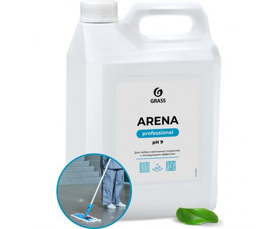  Средство для мытья пола GRASS Arena 218005 с полирующим эффектом 5л 