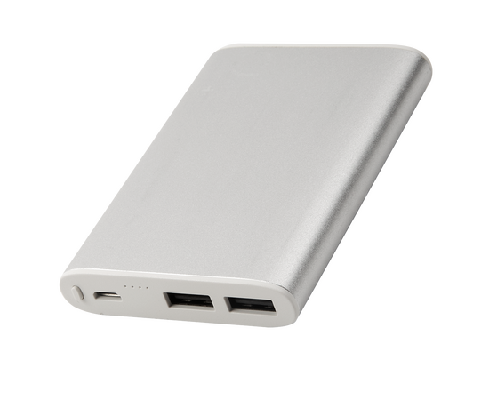  Внешний АКБ Red Line RP-30 (5000 mAh), металл, серебро 
