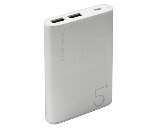  Внешний АКБ Red Line RP-30 (5000 mAh), металл, серебро 