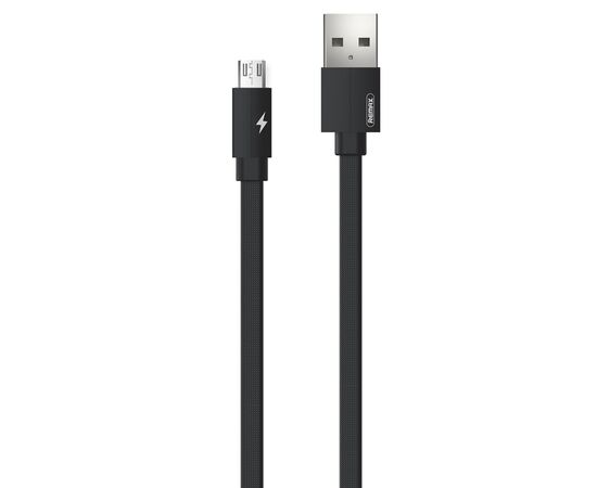  Кабель USB REMAX RC-094m  Kerolla USB - MicroUSB, 2.4А, 1 м, черный 