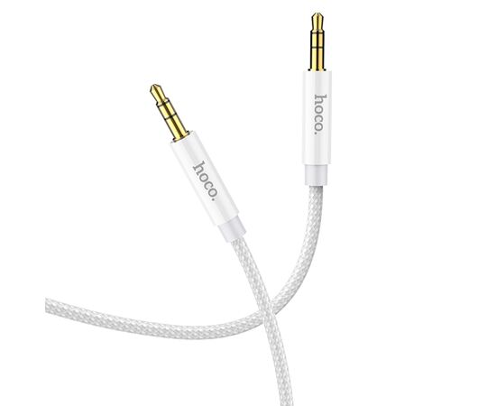  Аудиокабель HOCO UPA19 AUX Jack 3.5 (m) - Jack 3,5 (m), 2 м, серебристый 