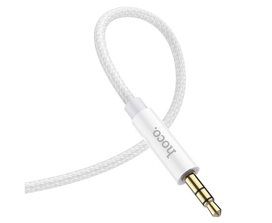  Аудиокабель HOCO UPA19 AUX Jack 3.5 (m) - Jack 3,5 (m), 2 м, серебристый 