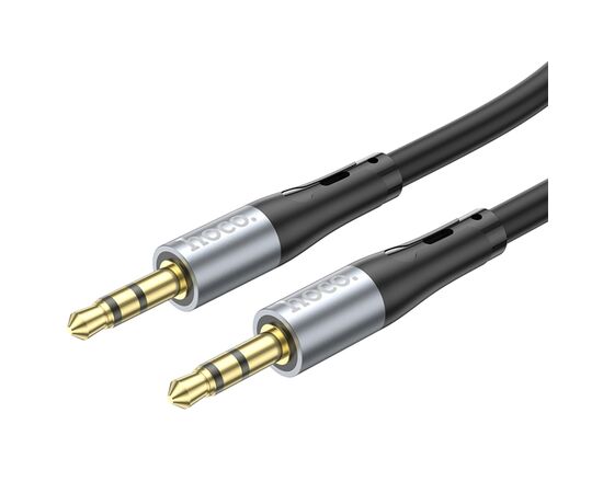  Аудиокабель HOCO UPA22 AUX Jack 3.5 (m) - Jack 3,5 (m), 1 м, черный 