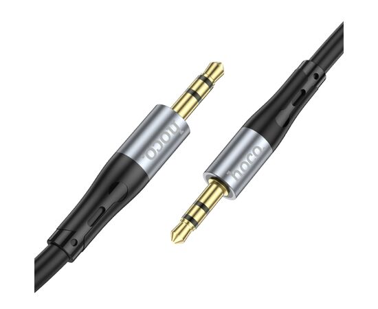  Аудиокабель HOCO UPA22 AUX Jack 3.5 (m) - Jack 3,5 (m), 1 м, черный 