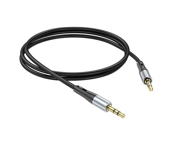  Аудиокабель HOCO UPA22 AUX Jack 3.5 (m) - Jack 3,5 (m), 1 м, черный 
