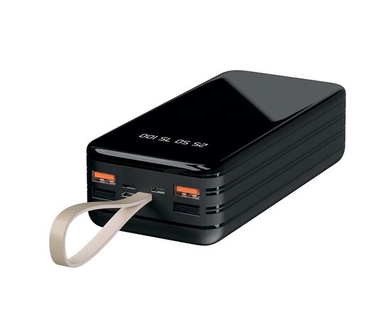  Внешний АКБ Red Line RP-66 (40000 mAh), с фонариком и сменными кабелями, черный 