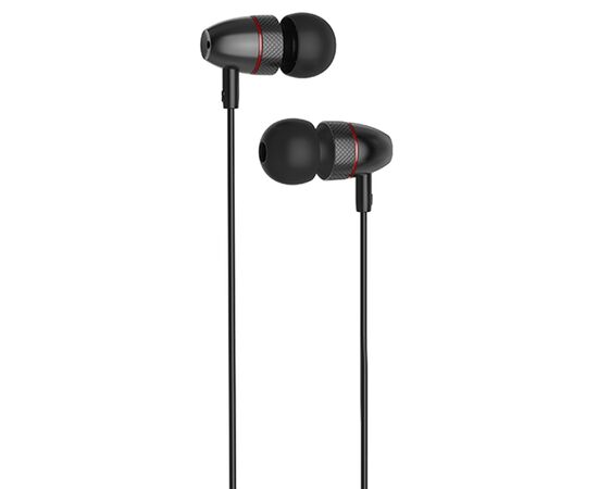  Проводные наушники HOCO M59 Magnificent, Jack 3.5mm, 1.2 м, черный 