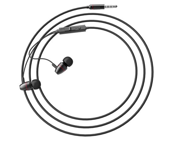  Проводные наушники HOCO M59 Magnificent, Jack 3.5mm, 1.2 м, черный 