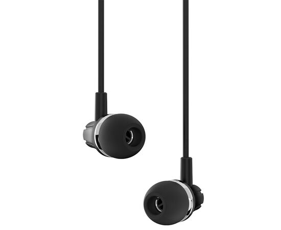  Проводные наушники BOROFONE BM21 Graceful, Jack 3.5mm, 1.2 м, черный 