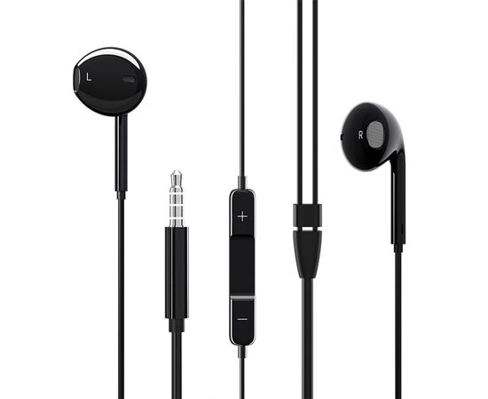  Проводные наушники BOROFONE BM30 Original, Jack 3.5mm, 1.2 м, черный 