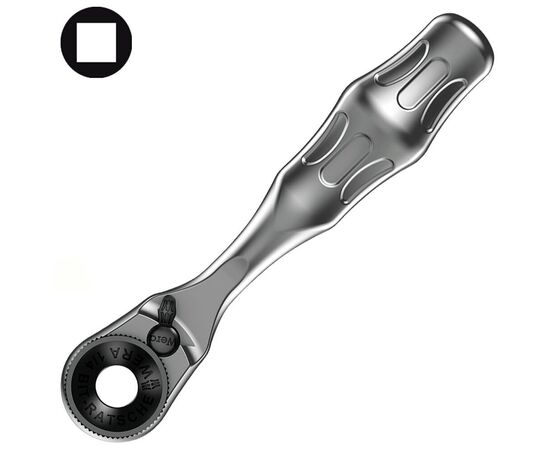  Ключ трещотка WERA 8001 A (WE-073230) Bit Ratchet 1/4" SB Retail clamp pack 