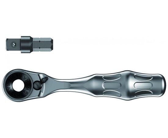  Ключ трещотка WERA 8001 A (WE-073230) Bit Ratchet 1/4" SB Retail clamp pack 