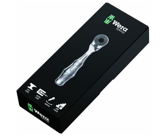  Ключ трещотка WERA 8001 A (WE-073230) Bit Ratchet 1/4" SB Retail clamp pack 