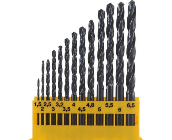  Набор сверл Dewalt DT5912-QZ 13шт,ф1,5-6,5мм 