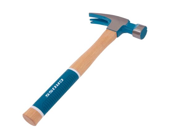  Молоток-гвоздодер GROSS American Hickory (10425) 680 г, угол 75, магнит, обрезиненная рукоятка 