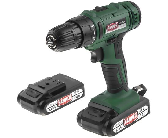  Дрель аккумуляторная Hammer Flex ACD18BS 680329 