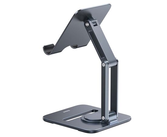  Настольная подставка BASEUS Biaxial Foldable Plus, серый металлик 