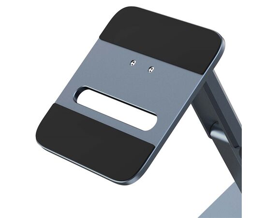  Настольная подставка BASEUS Biaxial Foldable Plus, серый металлик 