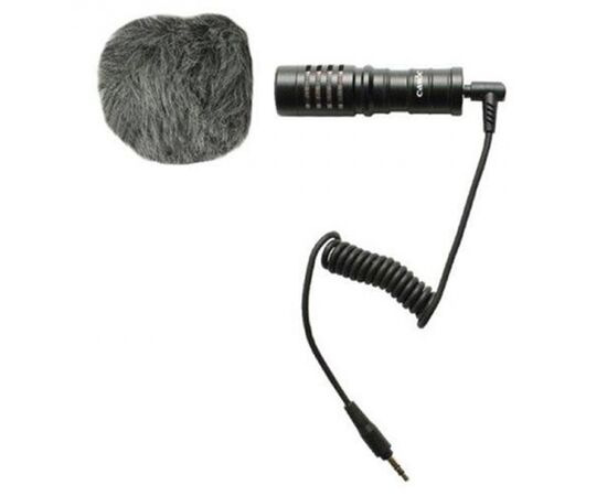  Микрофон CANDC DC-C9, универсальный кардиоидный, Jack 3.5mm, черный 