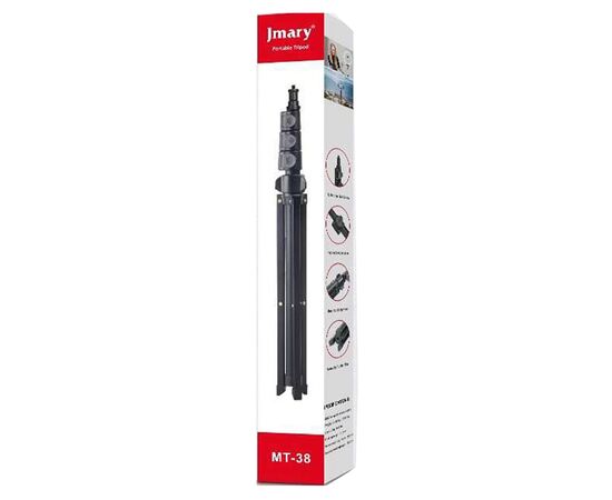  Штатив-трипод JMARY MT-38, напольный, 59 - 168 см, черный 