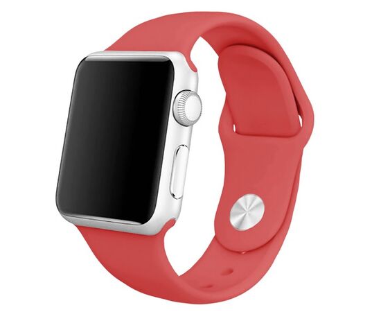  Ремешок Krutoff Silicone для Apple Watch 42/44/45mm M/L (red) 6 