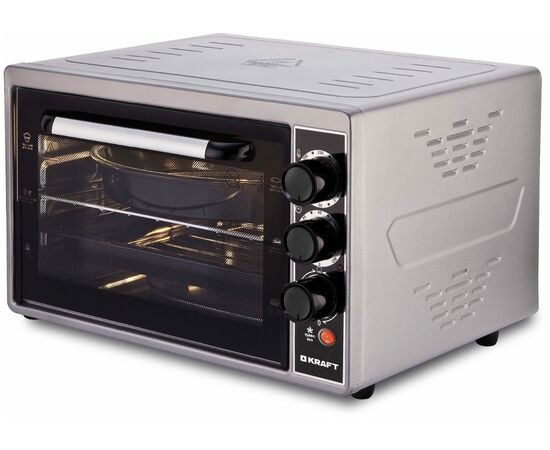  Мини-печь Kraft KF-MO4506GR серая 
