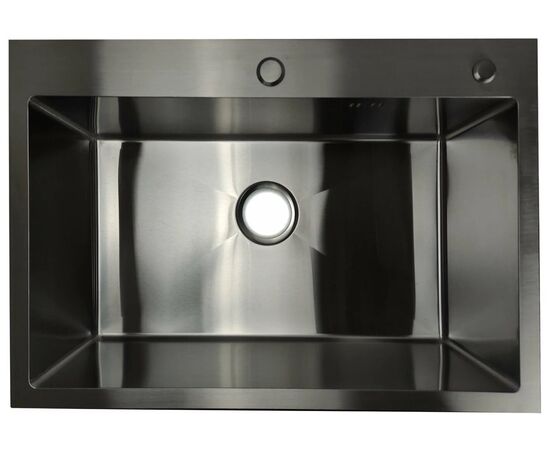  Мойка Emar EMB-119 PVD Nano Dark нерж, вороненая сталь 