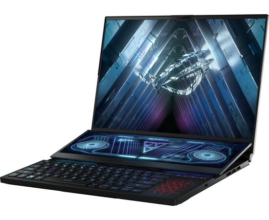  Ноутбук ASUS Rog Zephyrus Duo 16 2023 GX650PY-NM083W (90NR0BI1-M004V0) Ryzen 9 7945HX 32Gb SSD 2Tb RTX 4090 16Gb 16 WQXGA IPS 90Вт*ч Win11 Black 
