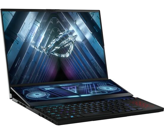  Ноутбук ASUS Rog Zephyrus Duo 16 2023 GX650PY-NM083W (90NR0BI1-M004V0) Ryzen 9 7945HX 32Gb SSD 2Tb RTX 4090 16Gb 16 WQXGA IPS 90Вт*ч Win11 Black 